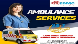 Medivic Ambulance Service in Varanasi and Kolkata- Medical Evacuation