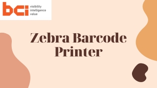 Zebra Barcode Printer