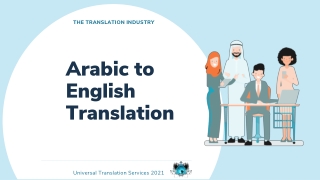 Arabic to English Translation