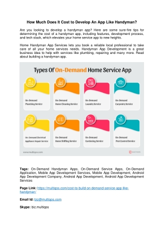 Best On-Demand Handyman Apps of 2022