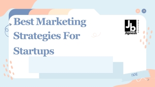 Best Marketing Strategies For Startups