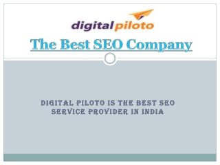 Seo Company in India