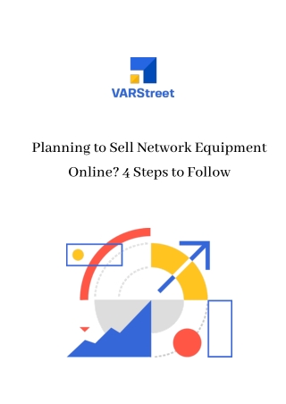 Planning to Sell Network Equipment Online 4 Steps to Follow