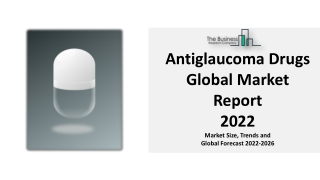 Antiglaucoma Drugs Market Size 2022, Opportunities And Industry Share