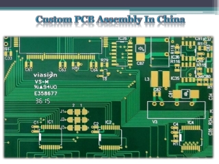 Custom PCB Assembly In China