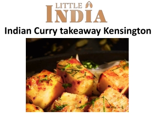 Indian Curry takeaway Kensington