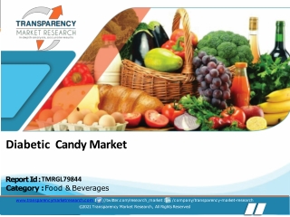 Diabetic Candy Market Global Industry Trend Analysis 2015-2019