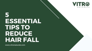 5 Essential Tips To Reduce Hair Fall