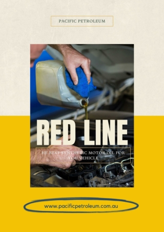 Red Line: The Best Synthetic Motor Oil For You Vehicle