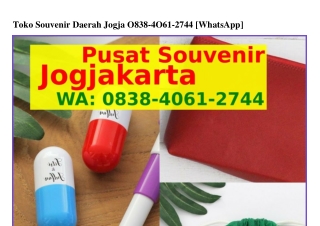 Toko Souvenir Daerah Jogja 08ᣮ8~40ϬI~ᒿ744{WA}