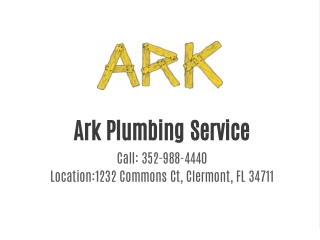 Ark Plumbing Service Online Presentations Channel