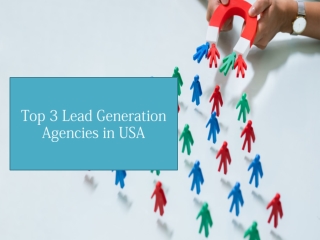 Top 3 Lead Generation Agencies in USA