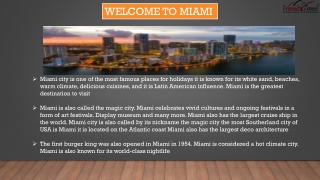 BOOK MIAMI VACATION PACKAGE