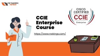 CCIE Enterprise Certification Course and Training