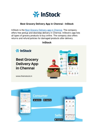 Best Grocery Delivery App in Chennai