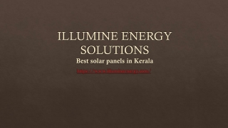 Solar Panel Kerala