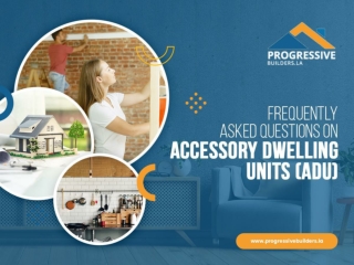Frequently Asked Questions On Accessory Dwelling Units