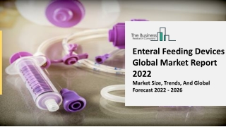 Enteral Feeding Devices Market, Growth, Industry Analysis 2031