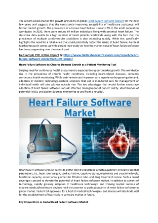 Heart Failure Software Market