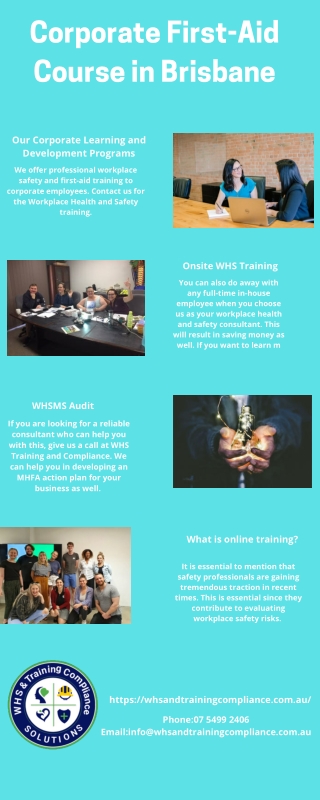 Get Best of Training for WHS Contractor Management Work from Professionals
