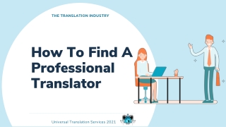 Professional Language Translation