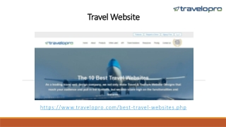 Travel Website