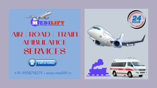 Use Air Ambulance in Delhi or Patna for Swift and Comfy Patient Rescue
