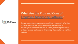 What Are the Pros and Cons of Employee Monitoring Software?