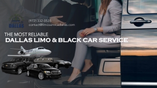 The Most Reliable Dallas Limo & Black Car Service