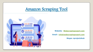 Amazon Scraping Tool