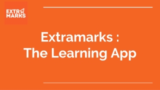 Extramarks: The Learning App