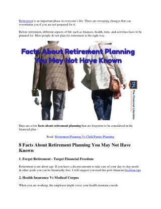 8 Facts About Retirement Planning You May Not Have Known-converted