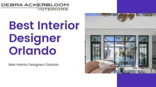 Interior Decorating Orlando