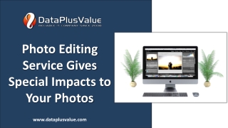 Data Plus Value Web Services provides a Wide Range of Photo Editing Services