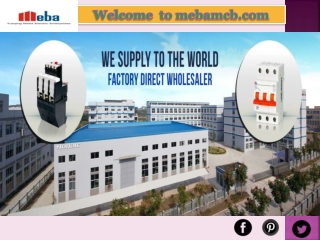 Get Leading Circuit Breaker Manufacturer at MEBA