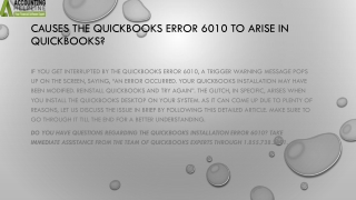 Step by step method to resolve QuickBooks Error 6010