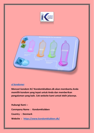 Xl Kondomer | Kondomklubben.dk
