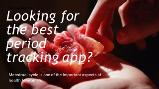 Menstrual Tracking App