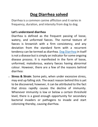 Everything’s Fine With Diafine - Goel Vet Pharma Pvt. Ltd.