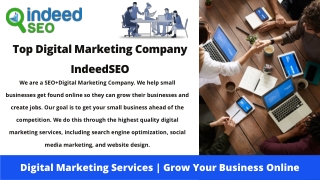 Best Digital Marketing Services In India | IndeedSEO