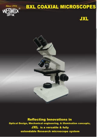 BXL COAXIAL MICROSCOPES JXL 2