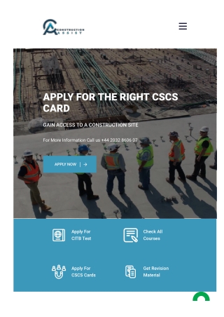 Professional Construction training company