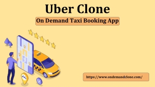 Uber Clone : On Demand Taxi Booking App