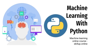 Machine Learning with Python online course: The Complete Guide