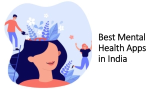 Best Mental Health Apps in India