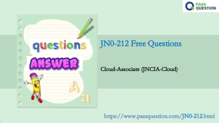 Juniper JNCIA-Cloud JN0-212 Practice Test Questions