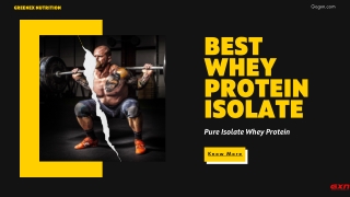 Purchase Best Whey Protein Isolate to Increase Muscle Energy