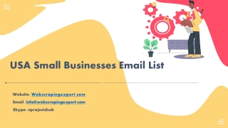 USA Small Businesses Email List