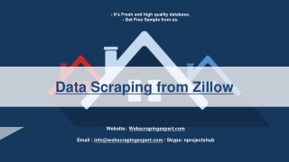 Data Scraping from Zillow