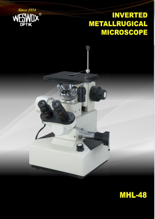 INVERTED METALLURGICAL MICROSCOPE MHL-48